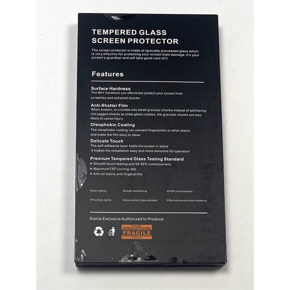 3pk AILUN 0.33mm Tempered Glass 4.7" Screen Protector for iPhone 7 / 8 NIP NEW - Picture 3 of 3